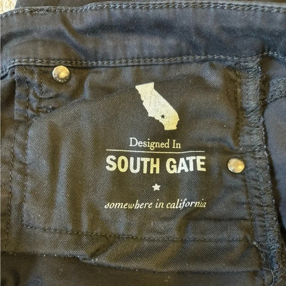 Ag The Stilt Cigarette Jeans in Super Black Size 27 - Picture 8 of 9